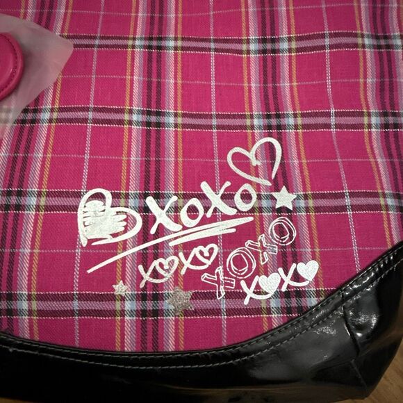 XOXO Preppy Girl Plaid Shoulder Bag NWT - Picture 8 of 8